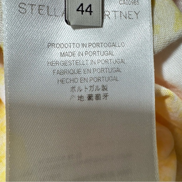 Stella McCartney Striped Floral Tank Top Italian Size 44 or US Size 8 - Picture 11 of 11